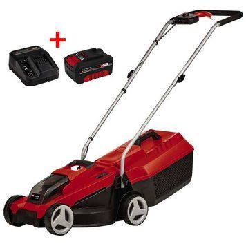 Газонокосарка акумуляторна безщіткова Einhell GE-CM 18/32 Li Kit 4.0 Ah 3413256, 4512042 фото