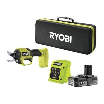 Ryobi Секатор акумуляторний ONE+ HP RY18SCXA-120T 18В акб 1х2А&middot;год ЗП d різа 28мм 0.83кг кейс 5133005788 фото