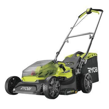 Ryobi Газонокосилка аккумуляторная RY18LM37A-140 ONE+ 18В акб 1х4А&middot;час 37см 45л 25-70см EasyEdge мульчирование 16кг 5133004578 фото