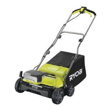 Ryobi Аэратор-скарификатор аккумуляторный ONE+ RY18SFX35A-240 18В акб 2х4А&middot;час 35см 55л 10кг 5133004549 фото