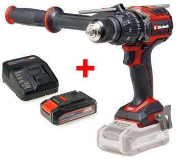Ударний безщітковий акумуляторний шуруповерт Einhell TP-CD 18/120 Li-i BL Kit 2.5 Ah 4514310, 4512097 фото