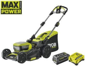 Ryobi Газонокосилка аккумуляторная Max Power RY36LMX46A-150 36В акб 1х5А&middot;час 46см 55л 25-75мм 22.5кг 5133004914 фото