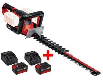 Кусторез аккумуляторный Einhell GE-CH 36/65 Li 18V 2x4,0Ah Kit 3410960, 2 х 4512042 фото